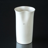 Weiße Royal Copenhagen Vase Nr. 5707