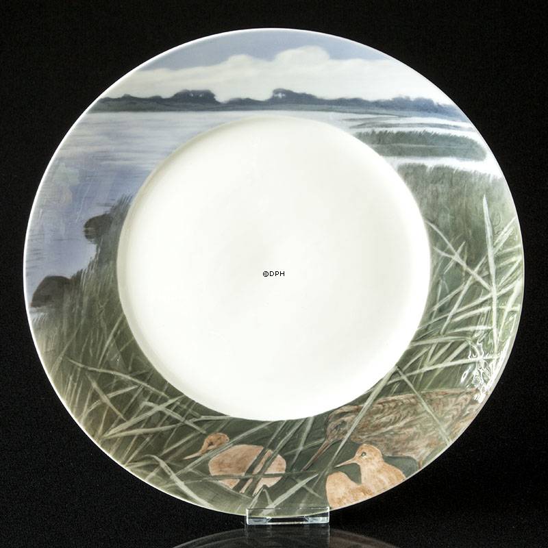 Tallerken Art Nouveau, Landskab, Royal Copenhagen nr. 585 (1889-1992)