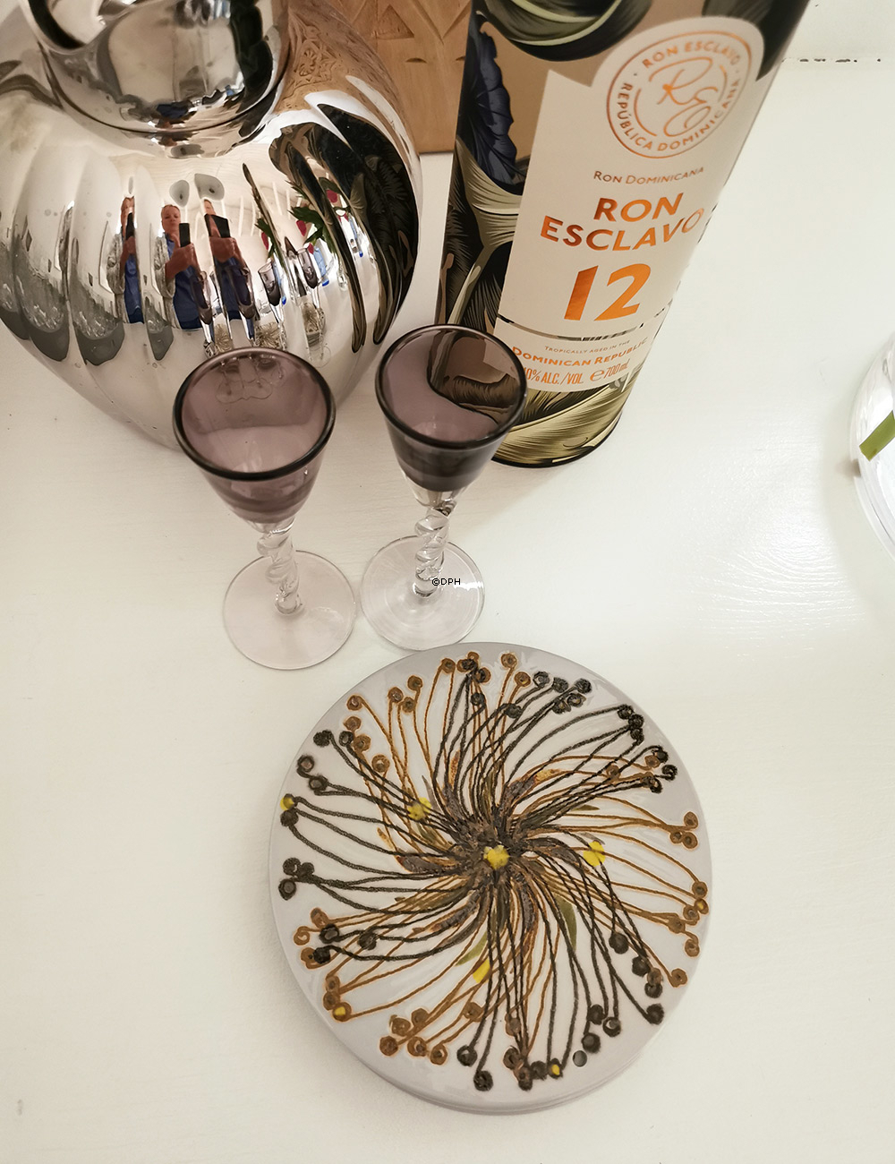 Stentøjssmørbrik Baca Royal Copenhagen nr. 635-1665