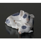 Pair of pigs, Royal Copenhagen figurine no. 683