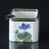 Art Nouveau Schale mit blaue Blume, Royal Copenhagen Nr. 694-1467 (1898-1923)