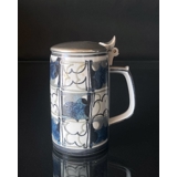 Krus med tin låg, Royal Copenhagen nr. 698-3697