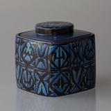 Faience jar designed by Nils Thorssen, Royal Copenhagen No. 704-3211