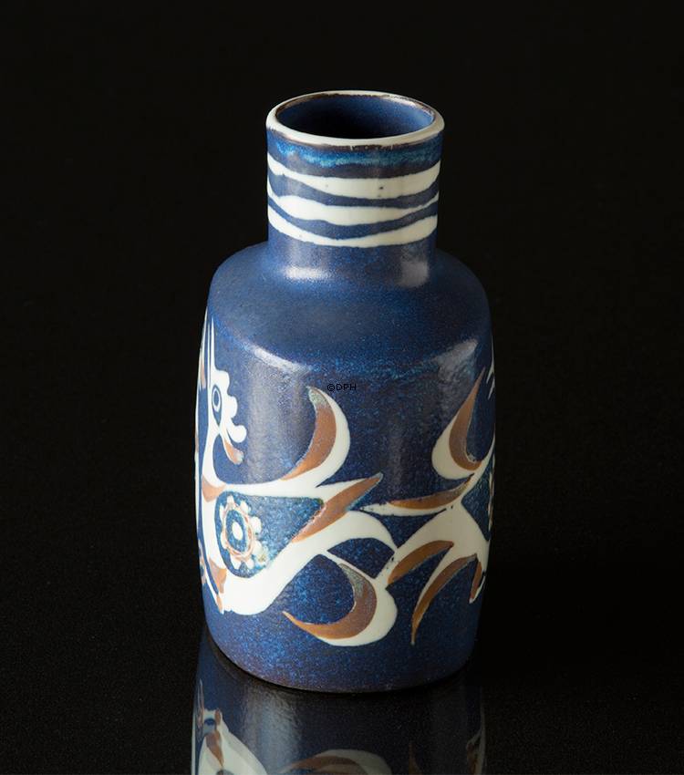 Fajance vase designet af Nils Thorsson, Royal Copenhagen nr. 708-3207