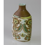 Faience vase by Nils Thorssen, Royal Copenhagen No. 713-3208