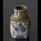 Faience vase by Nils Thorssen, Royal Copenhagen No. 720-3361