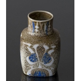 Faience vase by Nils Thorssen, Royal Copenhagen No. 720-3361