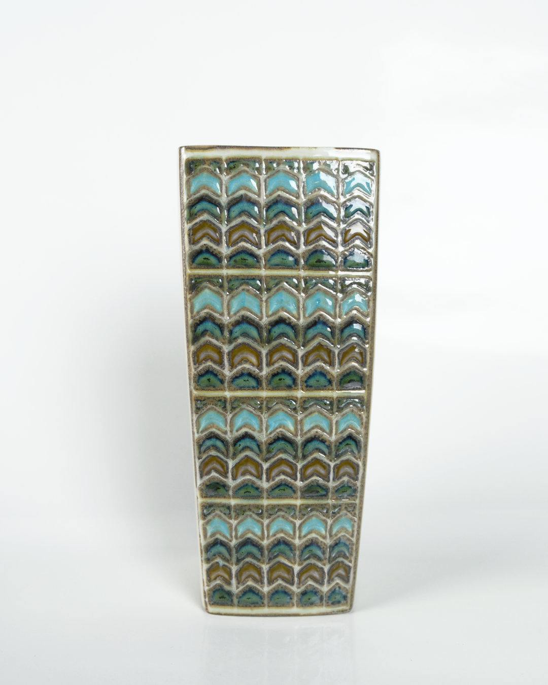 Fajance vase, Aluminia / Royal Copenhagen nr. 751-3309