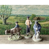 Shepherd boy with Dog, friendship, Royal Copenhagen figurine No. 782