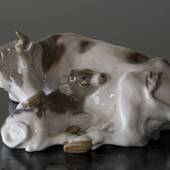 Ko med kalv, Royal Copenhagen figur