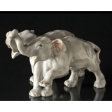 Standing elephants, Couples, playing, Royal Copenhagen figure no. 802 (1894-1922) Very rare