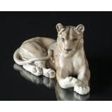 Lion figurine, Lioness, Royal Copenhagen figurine no. 804