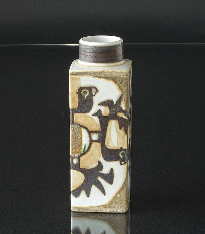 Fajance vase signeret JG, Royal Copenhagen nr. 805-3259