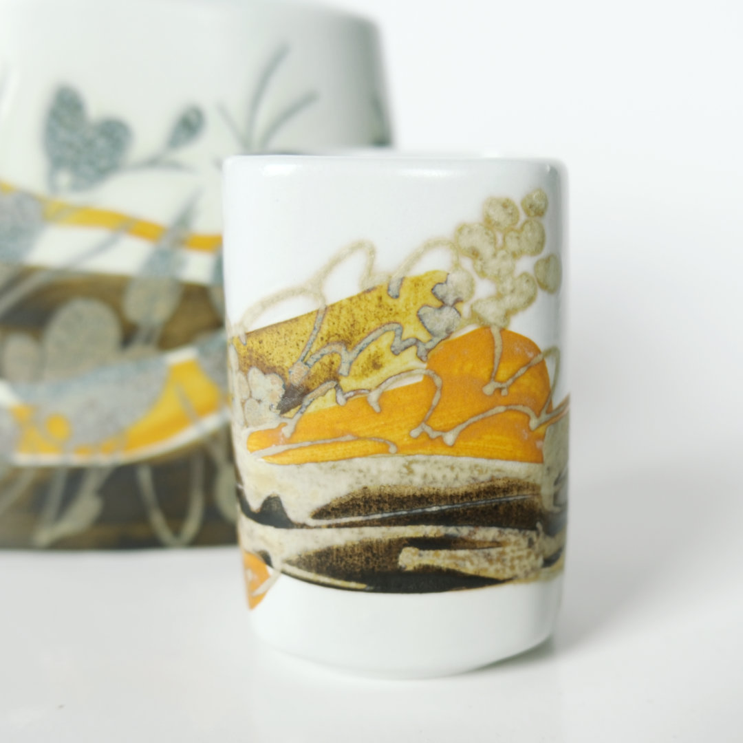 Fajance Siena vase af Ellen Malmer, Royal Copenhagen nr. 962-3761