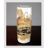 Faience Siena vase by Ellen Malmer, Royal Copenhagen No. 962-3763