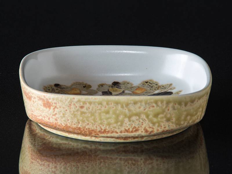 Fajance Siena skål af Ellen Malmer, Royal Copenhagen nr. 962-3772