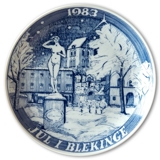 1983 Ravn Christmas in Blekinge plate