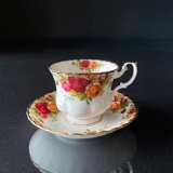 Royal Albert Old Country Roses Teetasse mit Untertasse: Diameter untertasse: 14 cm / Tasse 9 cm