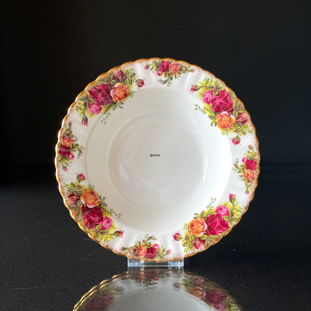 Royal Albert Old Country Roses dyb tallerken, diameter: 21 cm