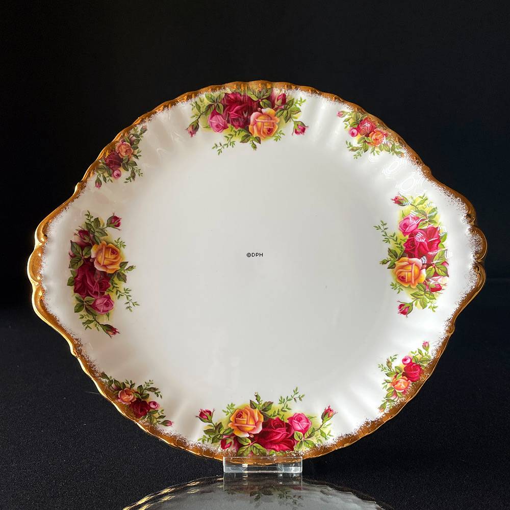 Royal Albert Old Country Roses fad med lille hank, Længde: 26 cm