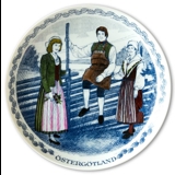 Swedish Folk Costumes No. 7 Östergötland