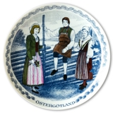 Schwedische Volkstrachten Nr. 7 Östergötland