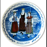 Swedish Folk Costumes No. 8 Halland