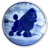 Ravn dog plate no. 6 Poodle