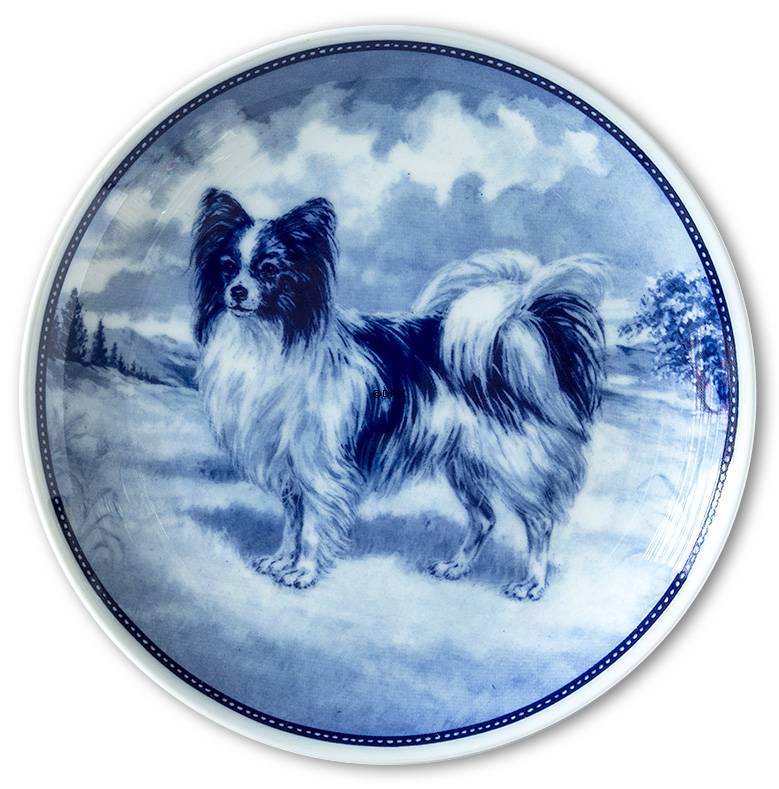 Ravn hundeplatte nr. 7, Papillon