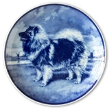 Ravn dog plate no. 19, Keeshond