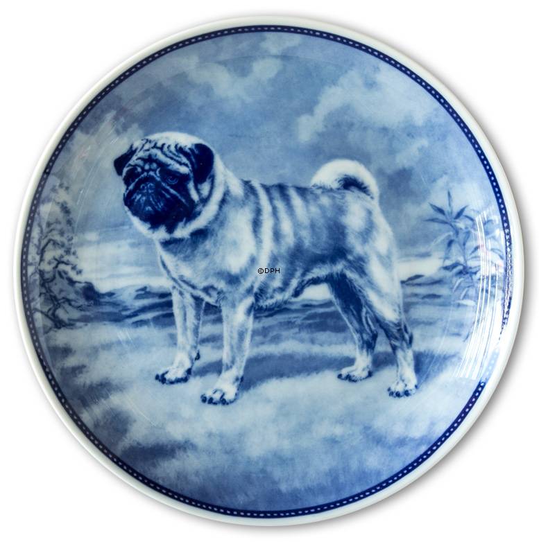 Ravn hundeplatte nr. 20, Mops