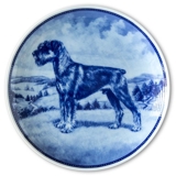 Ravn dog plate no. 21, Schnauzer