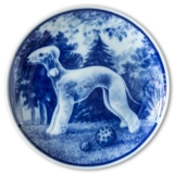 Ravn dog plate no. 68, Bedlington Terrier