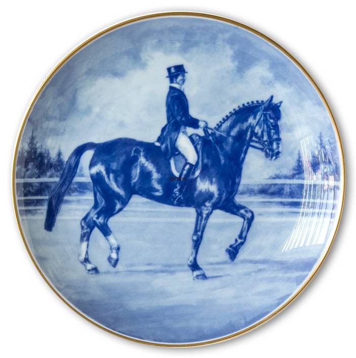 Ravn hestesportsplatte nr. 1, Dressur - Ulla Håkansson på Elymus