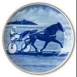 Ravn horse sports plate no. 3, Harness Racing - Gunnar Axelryd and Express Gaxe