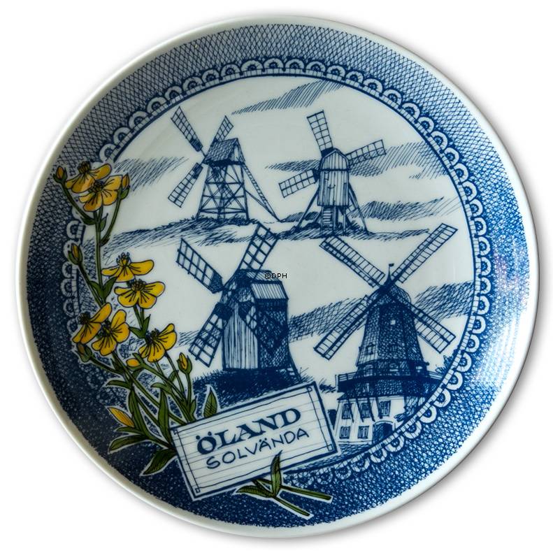 Ravn landskabsplatte nr. 15, Öland soløje