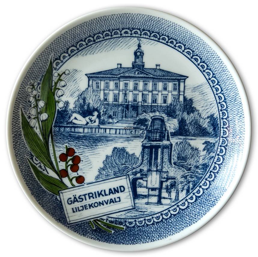 Ravn landskabsplatte nr. 19, Gästrikland liljekonval