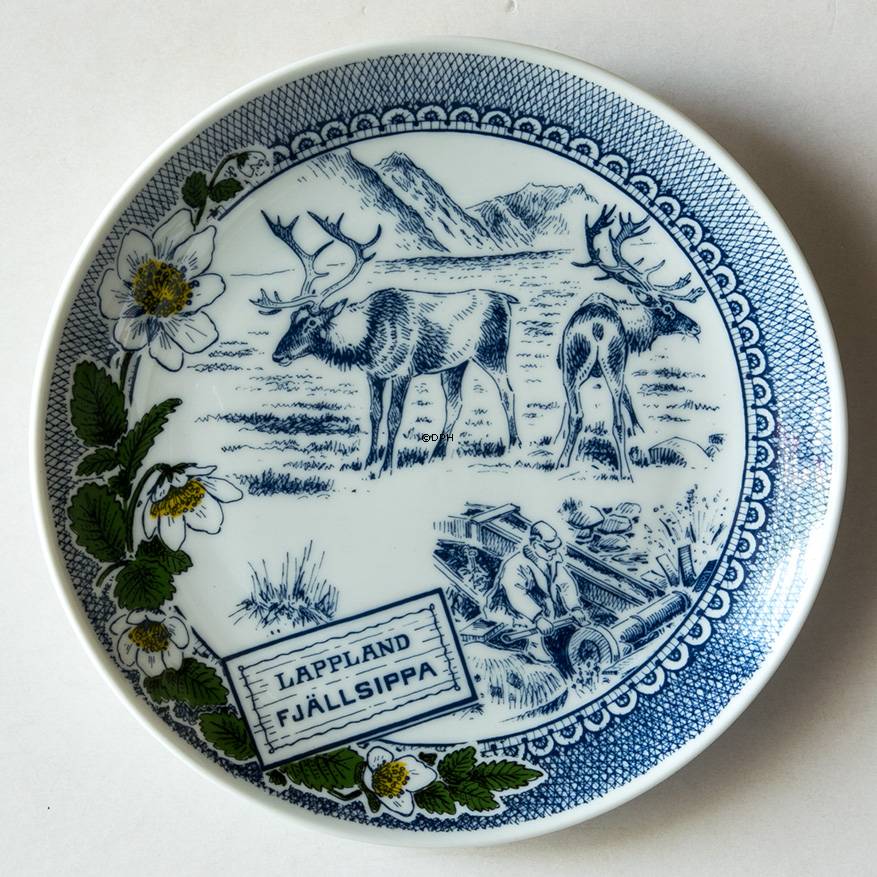 Ravn landskabsplatte nr. 23, Lappland rypelyng