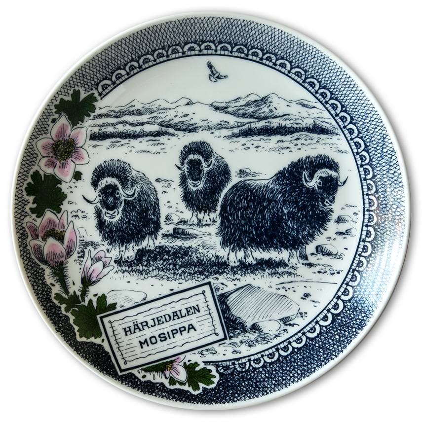 Ravn landskabsplatte nr. 24, Härjedalen vårkobjælde