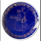 1976 Ravn koboltblå Sankta Lucia platte