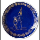 1979 Ravn koboltblå Sankta Lucia platte