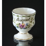 Royal Albert Monthly Egg Cup with Flowers August Poppy
