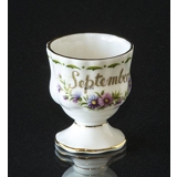 Royal Albert Monthly Egg Cup with Flowers September Michaelmas Daisy