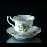 Royal Albert Monthly Cup with Flowers January Snowdrop