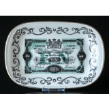 Ravn svensk seddelplate nr. 1 En krone 1914-1921 kaldet Kotia