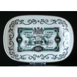 Ravn svensk seddelplate nr. 1 En krone 1914-1921 kaldet Kotia