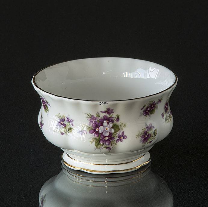 Royal Albert Sweet Violets Sukkerskål
