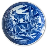 1977 Ravn Christmas plate in the series "Swedish Christmas", Fox