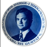 Ravn Gedenkteller, Carl XVI Gustaf