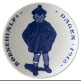 1918 Royal Copenhagen, Child Welfare Day plate